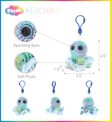 BIG EYE KEYCHAIN - OCTOPUS