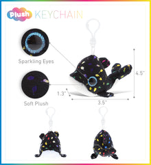 BIG EYE KEYCHAIN - KILLER WHALE