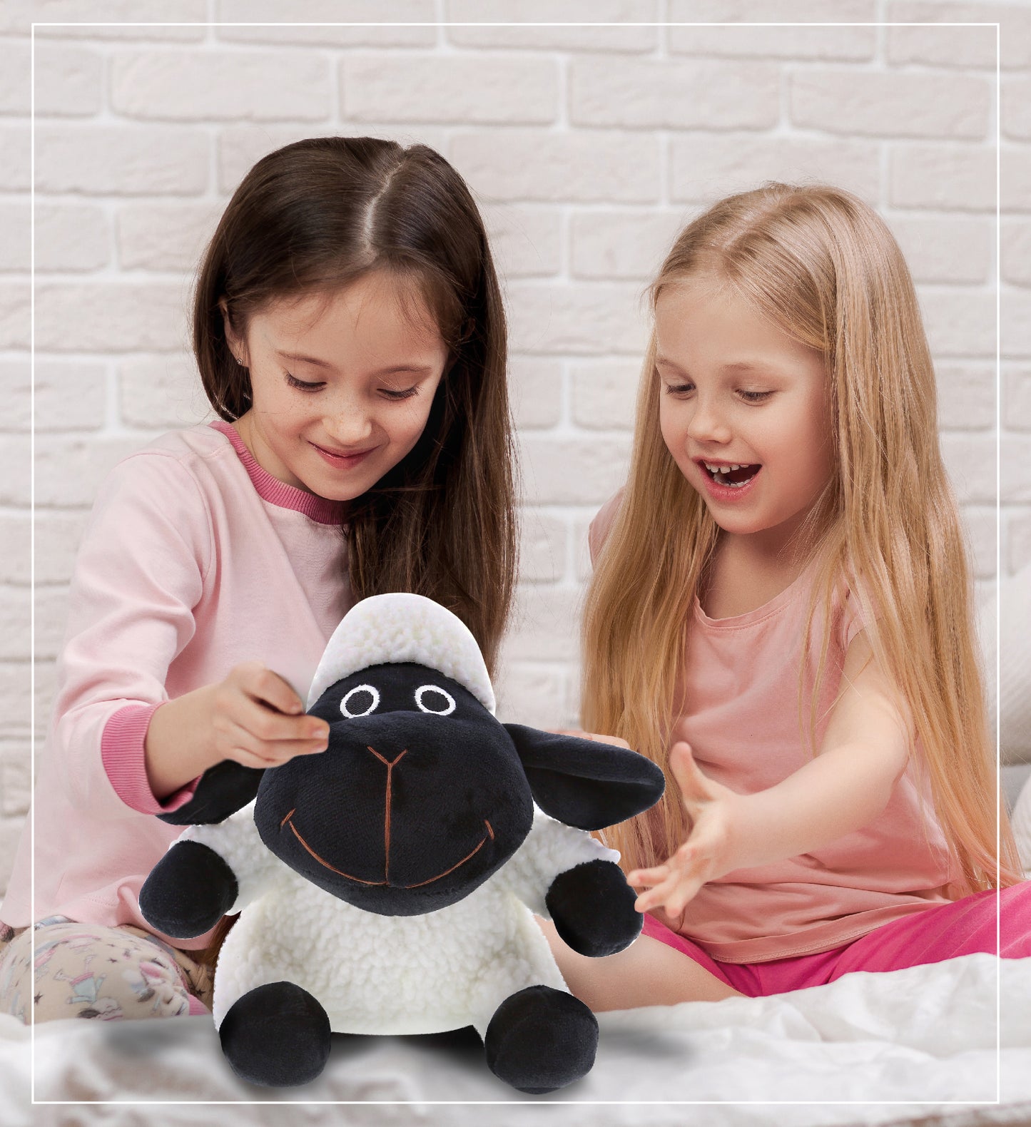 6" PLUSH - BLACK NOSE SHEEP
