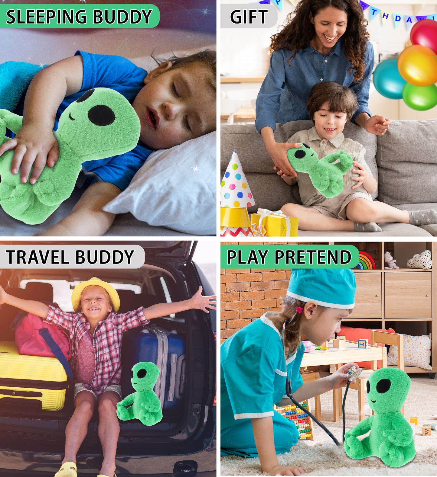 6" PLUSH - ALIEN
