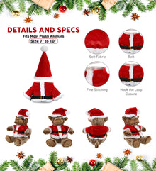 DRESS-UP PLUSH - SANTA CLAUS LARGE