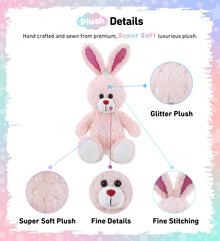 SPARKLING PLUSH - ROSE GOLD BUNNY