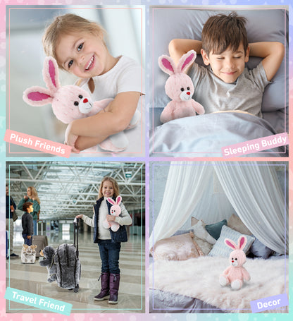 SPARKLING PLUSH - ROSE GOLD BUNNY