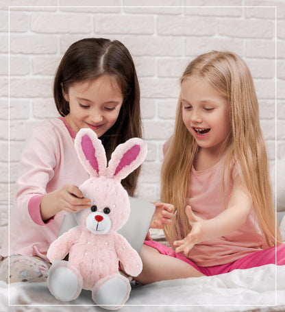 SPARKLING PLUSH - ROSE GOLD BUNNY