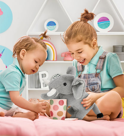 SUPER-SOFT PLUSH - STANDING ELEPHANT 7.5"