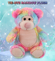 SUPER-SOFT PLUSH - RAINBOW BEAR 9"