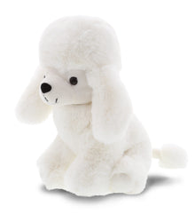 SUPER SOFT PLUSH - WHITE POODLE DOG