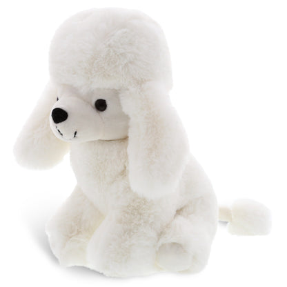 SUPER SOFT PLUSH - WHITE POODLE DOG