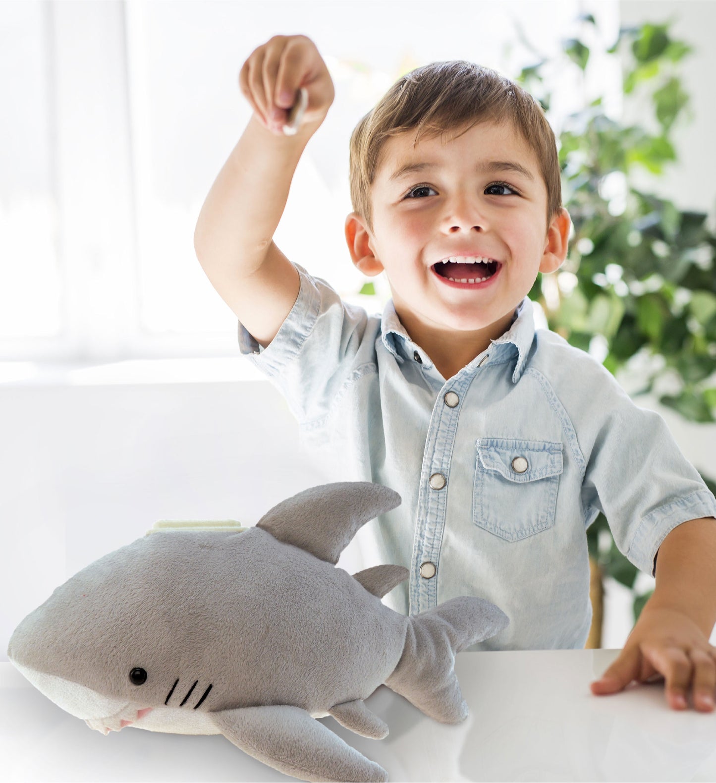 PLUSH BANK - SHARK