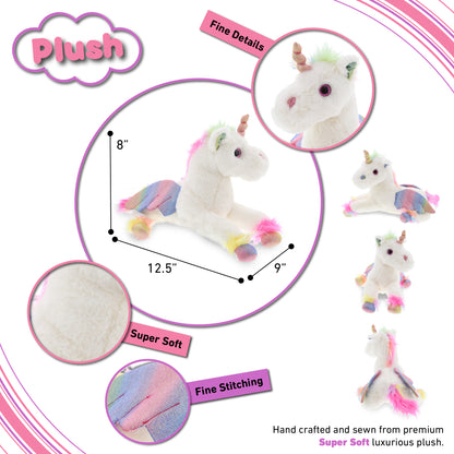 SUPER SOFT PLUSH - ROYAL FLYING UNICORN