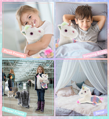 SUPER SOFT PLUSH - ROYAL FLYING UNICORN