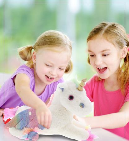 SUPER SOFT PLUSH - ROYAL FLYING UNICORN
