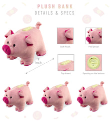 PLUSH BANK - PIG