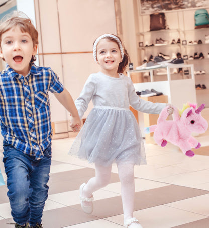 SUPER-SOFT PLUSH HAND BAG - UNICORN