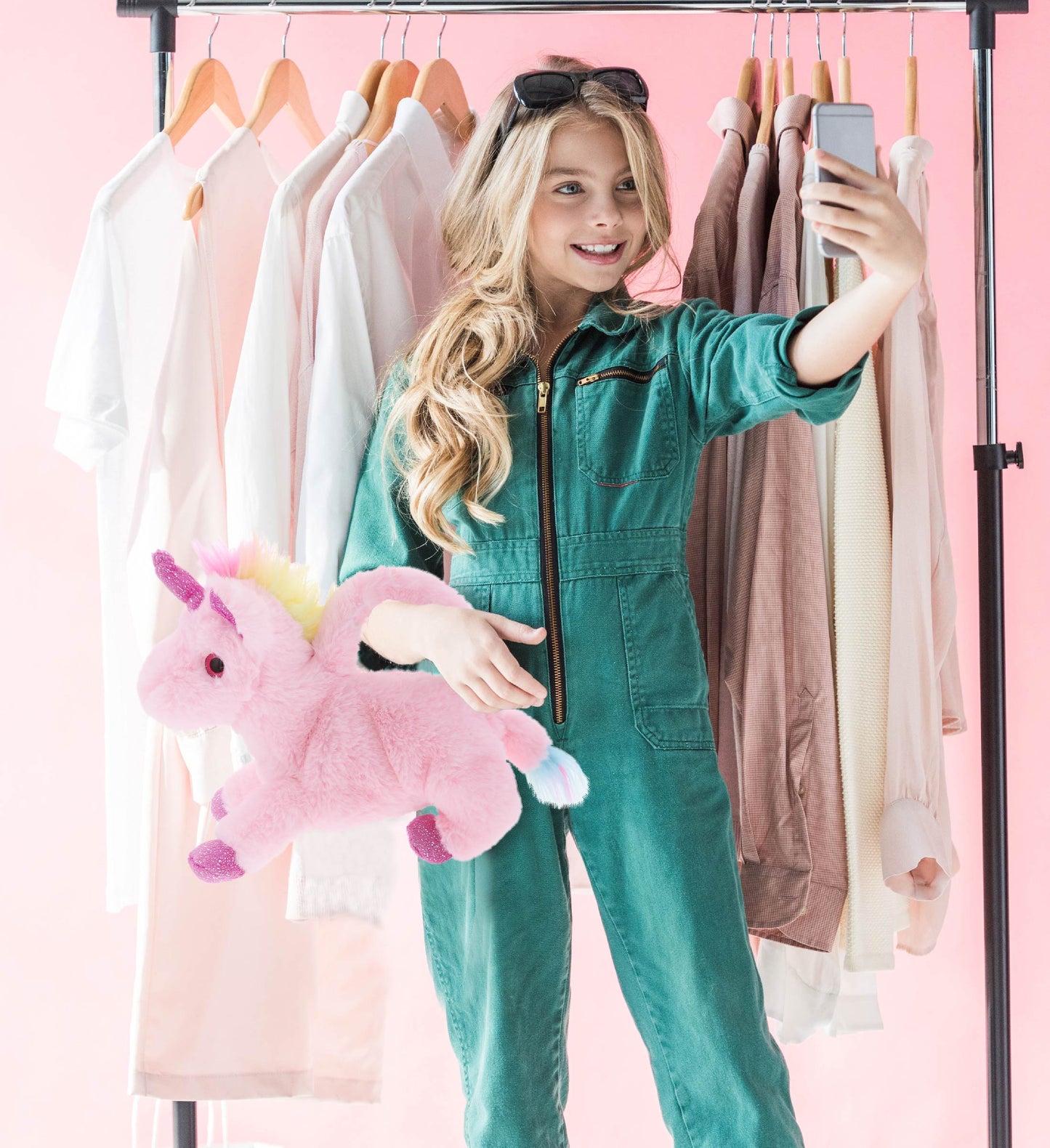 SUPER-SOFT PLUSH HAND BAG - UNICORN