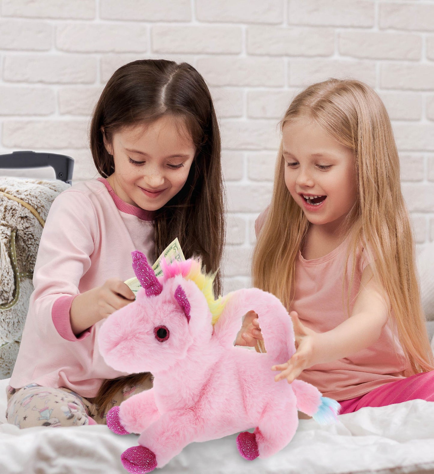 SUPER-SOFT PLUSH HAND BAG - UNICORN