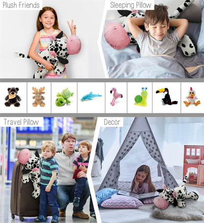 PLUSH - XL PILLOW COW