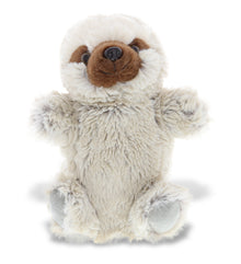 SUPER SOFT PLUSH HAND PUPPET - SLOTH