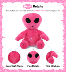 6" PLUSH - PINK ALIEN