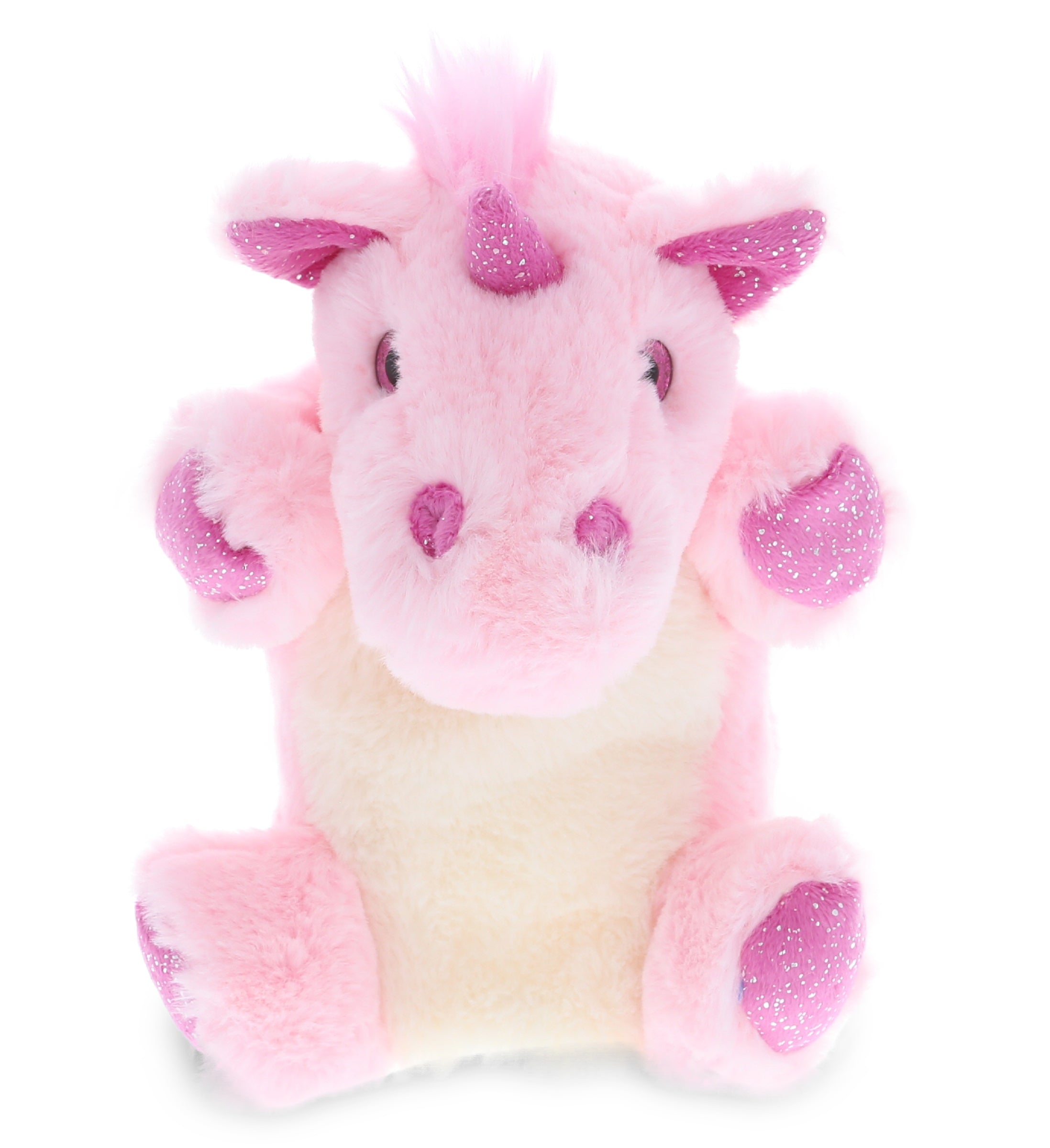 SUPER SOFT PLUSH HAND PUPPET - UNICORN