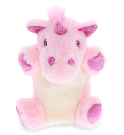 SUPER SOFT PLUSH HAND PUPPET - UNICORN