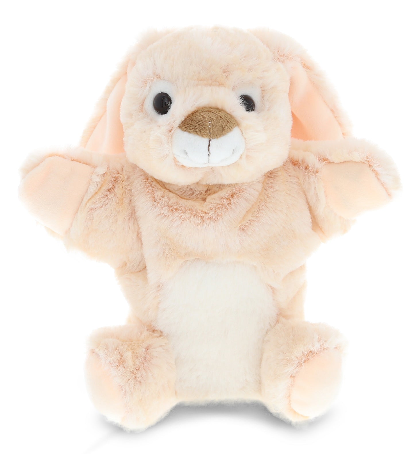 SUPER SOFT PLUSH HAND PUPPET - RABBIT