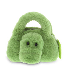 SUPER-SOFT PLUSH HAND BAG - ALLIGATOR