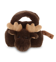 SUPER-SOFT PLUSH HAND BAG - MOOSE