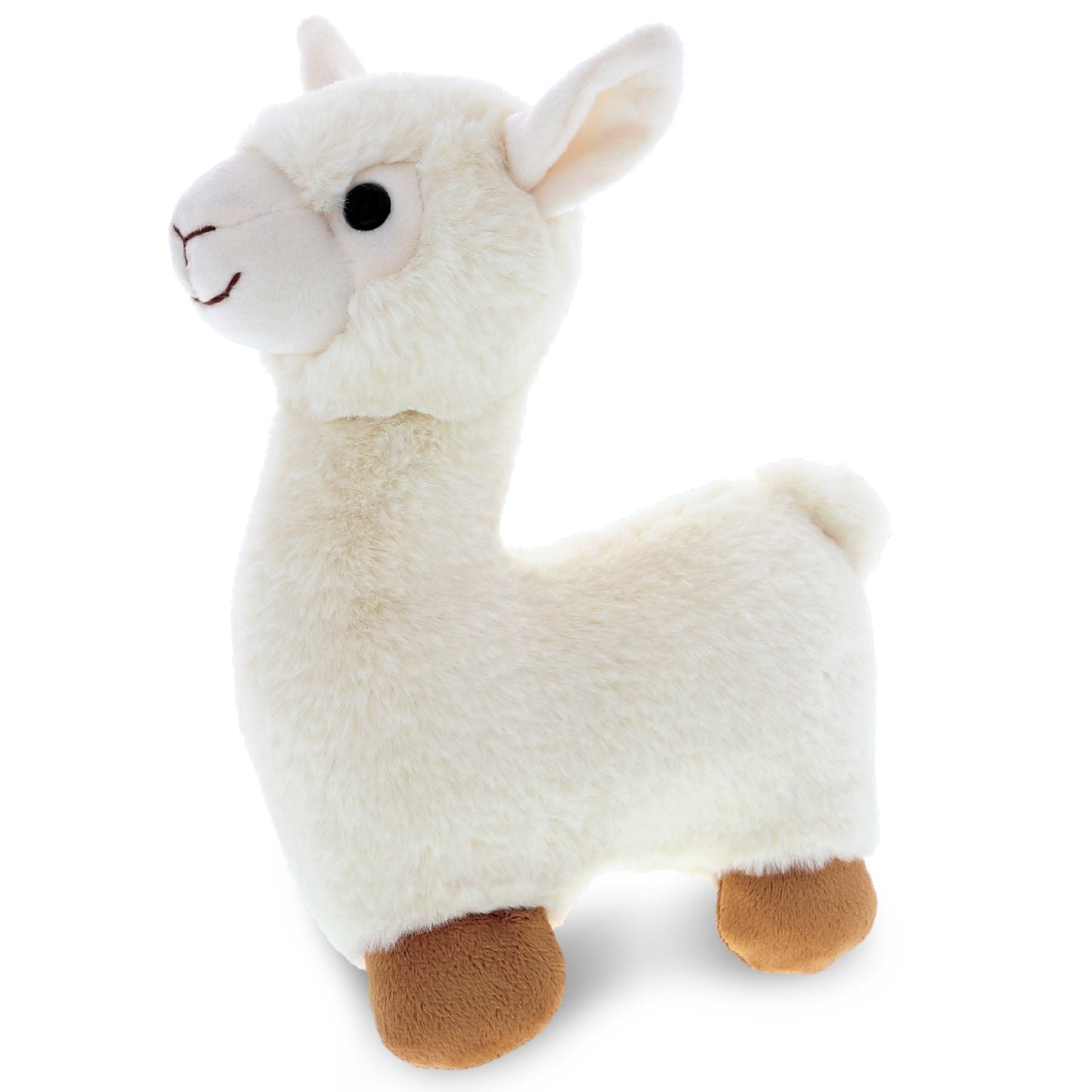 SUPER-SOFT PLUSH - LLAMA - WHITE