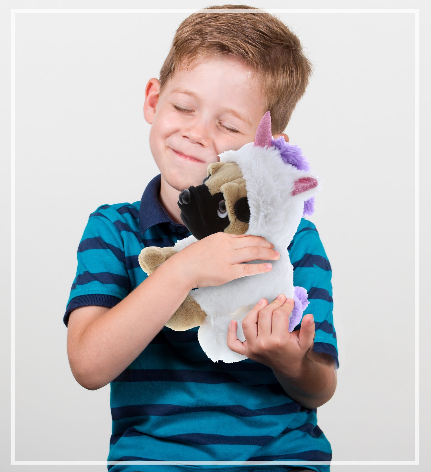 SUPER-SOFT PLUSH - PUG DOG UNICORN