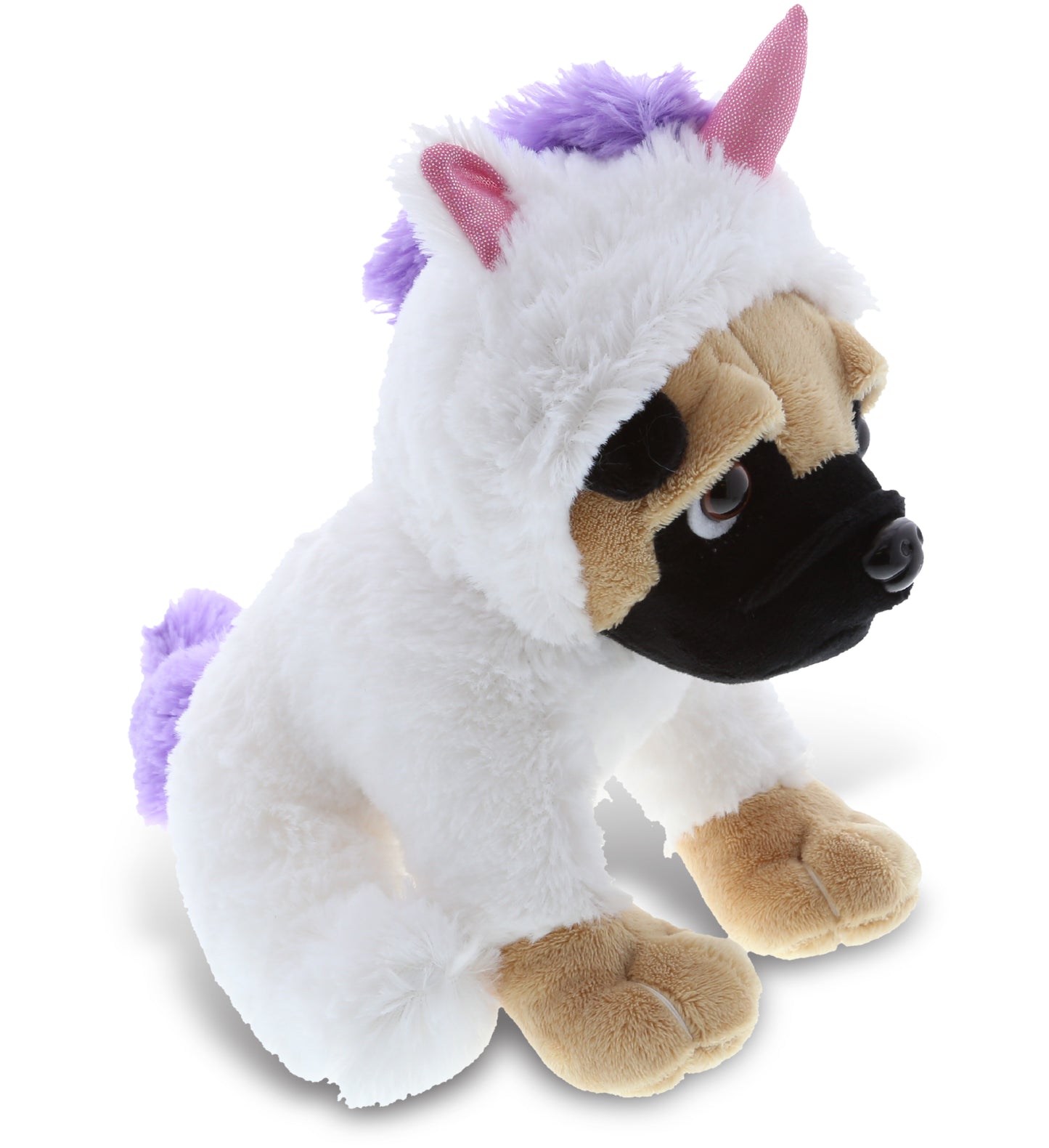 SUPER-SOFT PLUSH - PUG DOG UNICORN