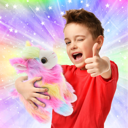 SUPER SOFT PLUSH - RAINBOW LLAMA