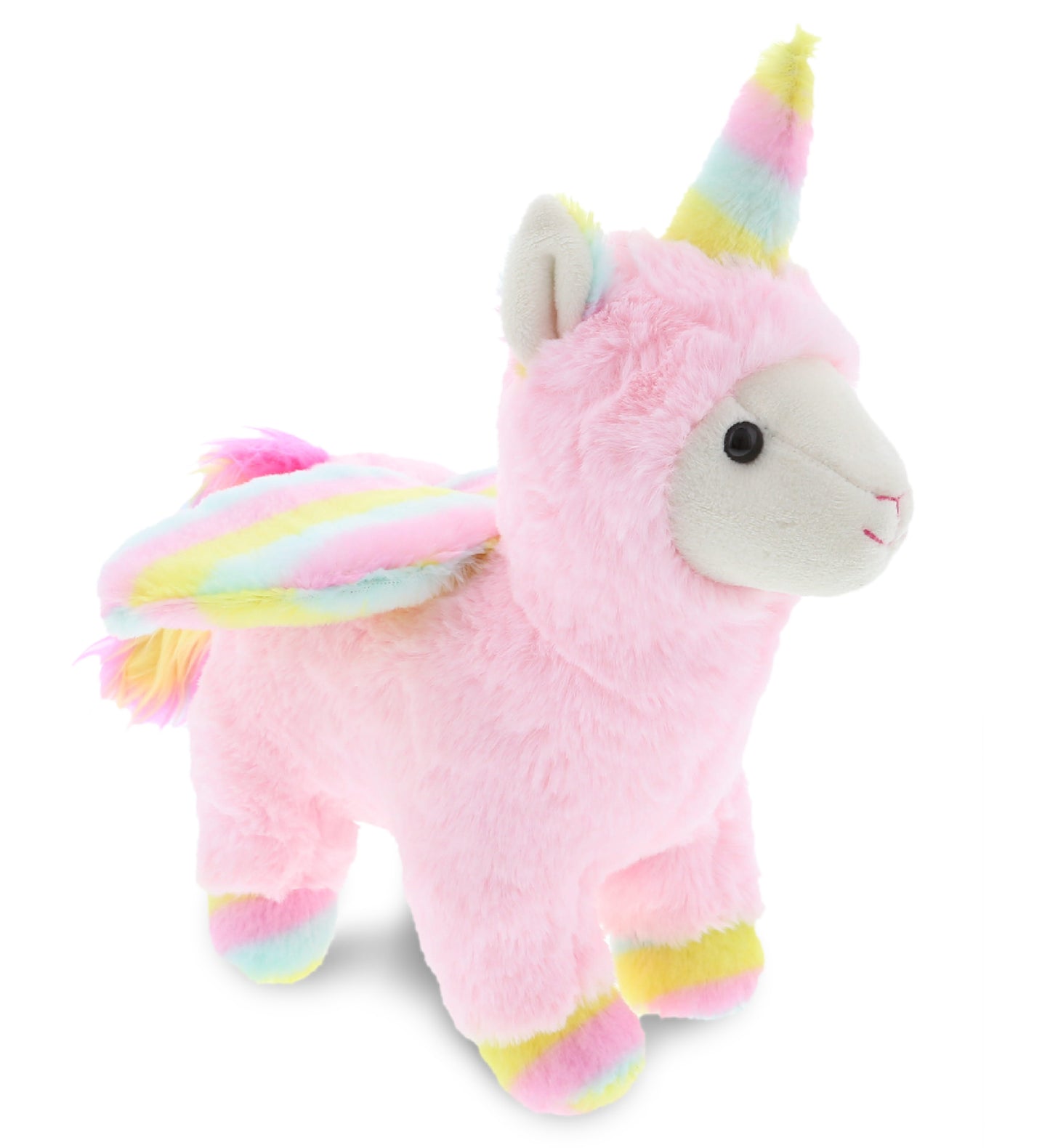 SUPER SOFT PLUSH - PINK FLYING LLAMACORN