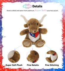 SUPER SOFT PLUSH - TEXAS LONGHORN