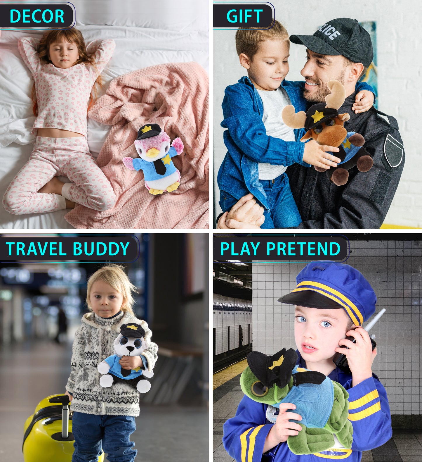 POLICE DRESS UP SET - SMALL