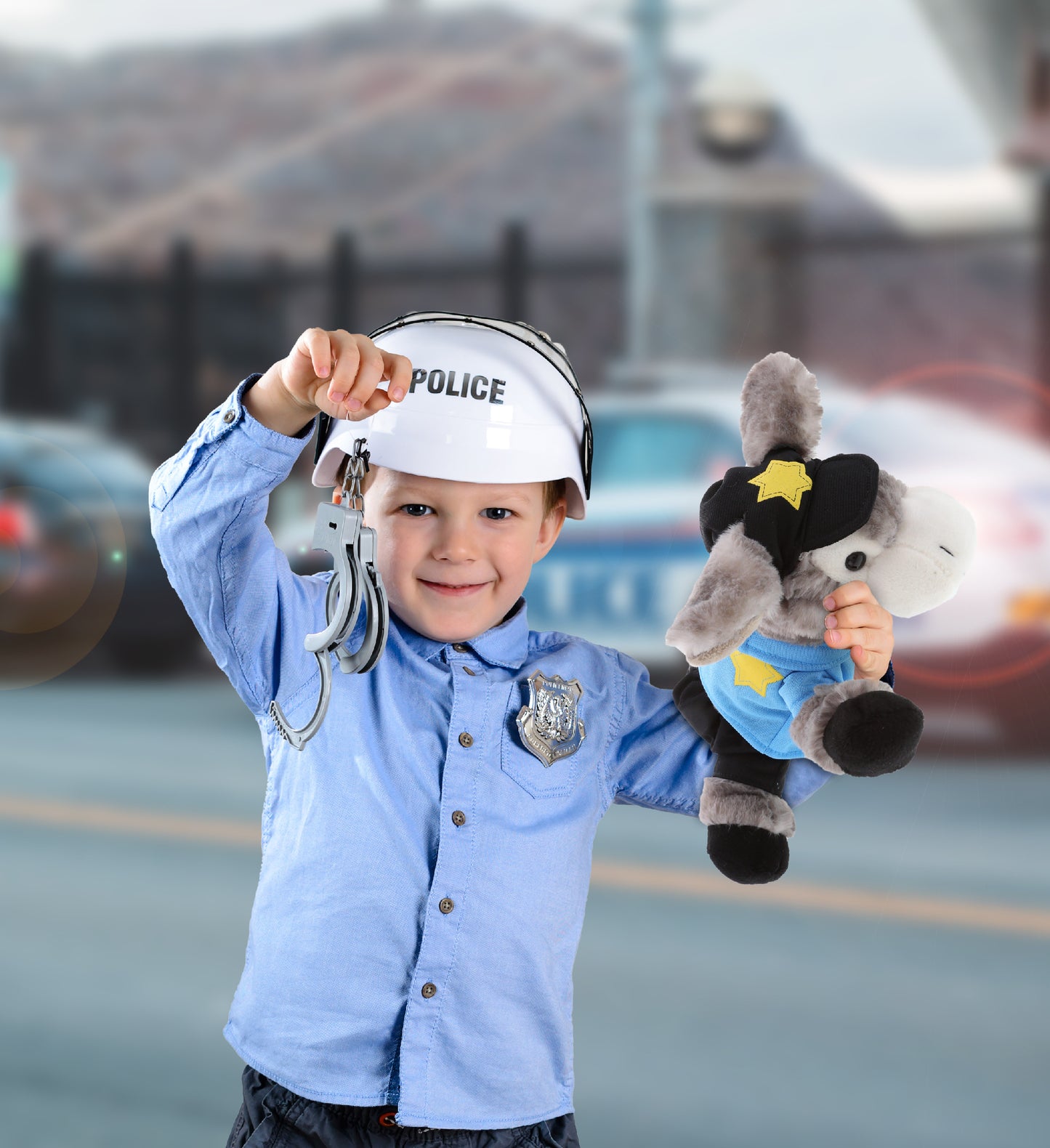 POLICE DRESS UP SET - SMALL