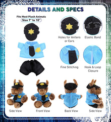 POLICE DRESS UP SET - LARGE