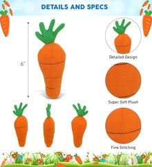 PLUSH - 6" CARROT