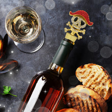 CHEERS - SPARKLING GOLD WINE STOPPER - PIRATE