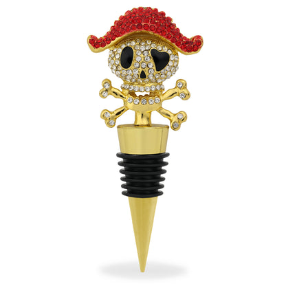 CHEERS - SPARKLING GOLD WINE STOPPER - PIRATE