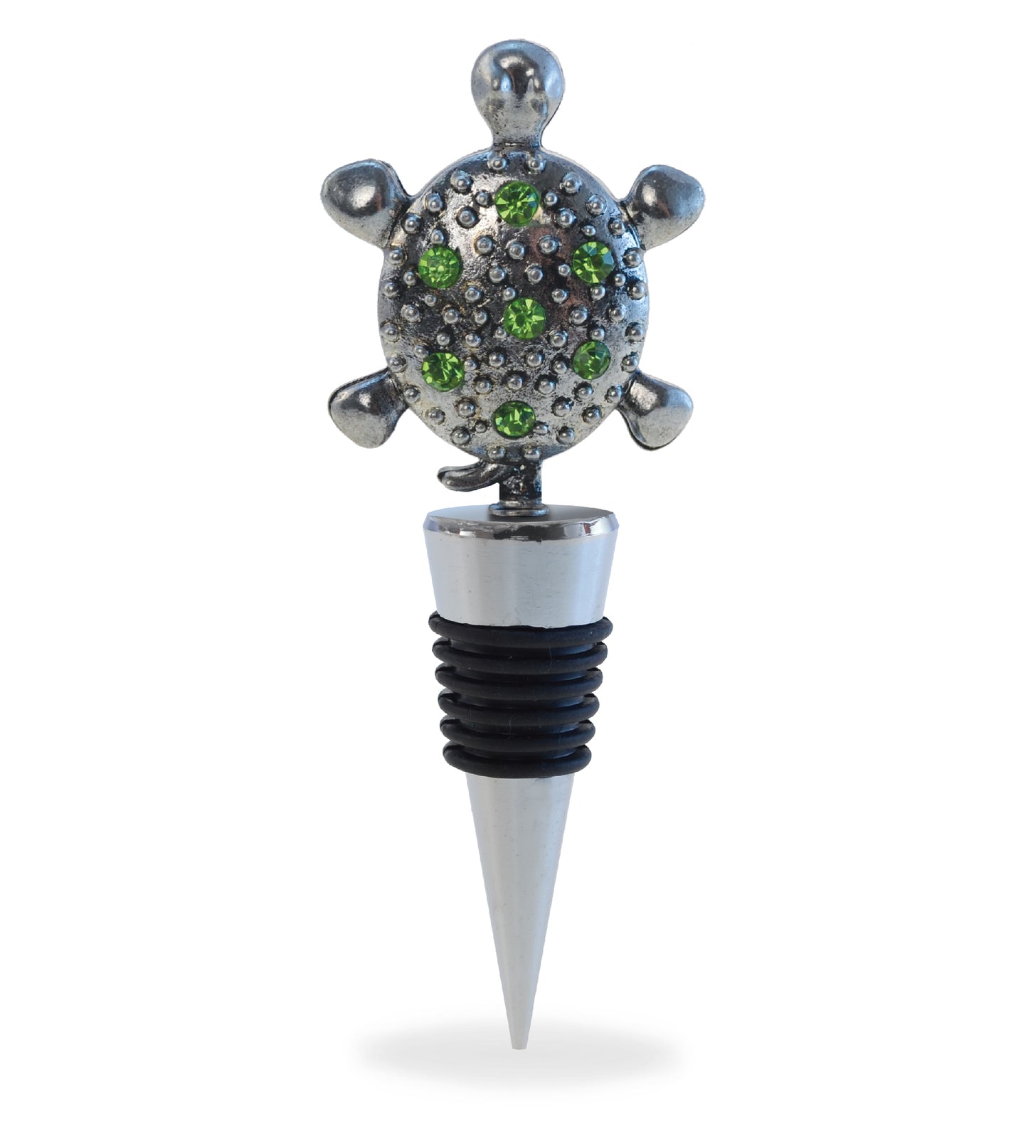 WINE STOPPER - METAL SEA TURTLE