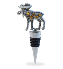WINE STOPPER - METAL MOOSE