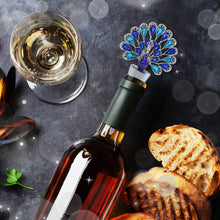 CHEERS - SPARKLING WINE STOPPER - PEACOCK