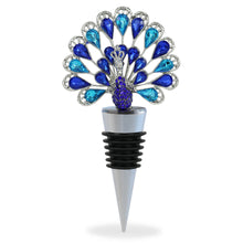 CHEERS - SPARKLING WINE STOPPER - PEACOCK