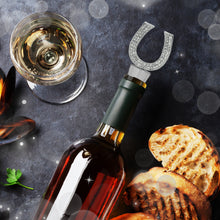 CHEERS - SPARKLING WINE STOPPER - HORSE SHOE