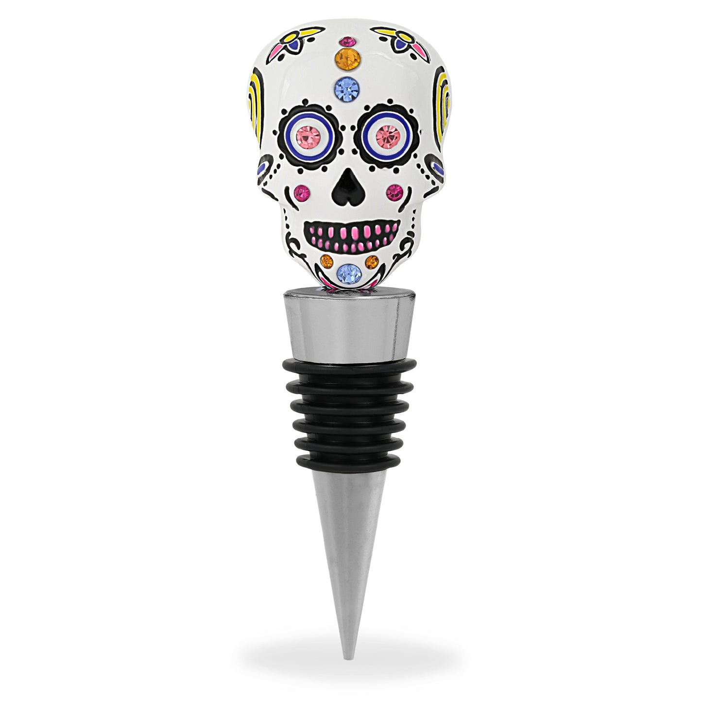 CHEERS - SPARKLING WINE STOPPER - DAY OF THE DEAD