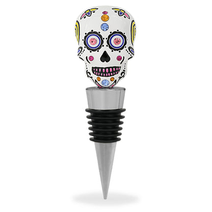 CHEERS - SPARKLING WINE STOPPER - DAY OF THE DEAD