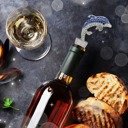 CHEERS - SPARKLING WINE STOPPER - DOLPHIN