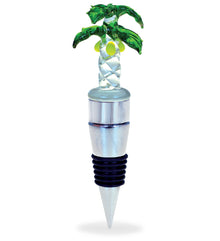LED GLASS STOPPERS - PALM TREE