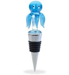 WINE STOPPER - GLASS OCTOPUS